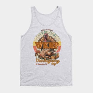 WKRP Turkey Drop 1978 Thanksgiving Day Tank Top